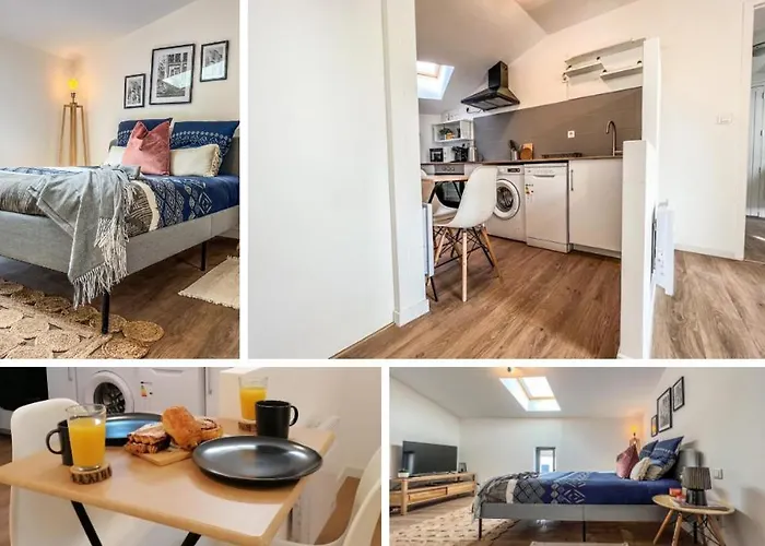 Apartmán Le 4 - 30m2, Ideal Professionnels, 10min Golfech Malause